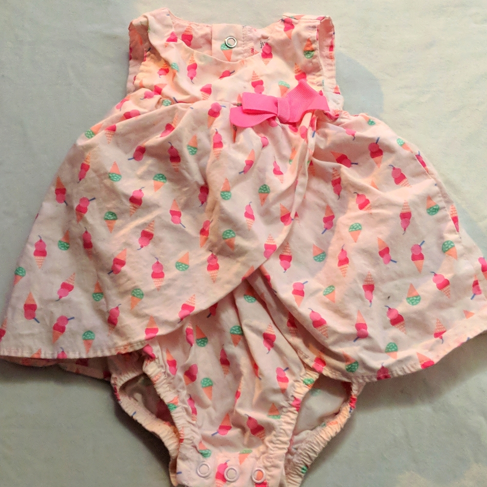 Ice cream girl dress